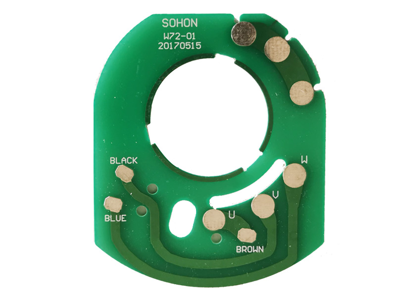 單面鍍金異形線路闆